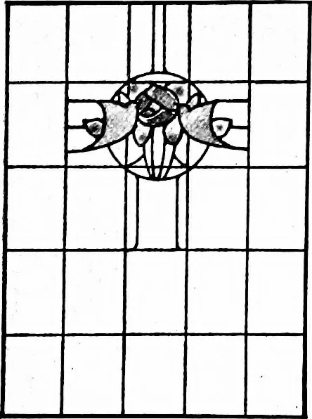 An illustration from The house beautiful and useful; being practical suggestions on furnishing and decoration, 1907, leaf 44