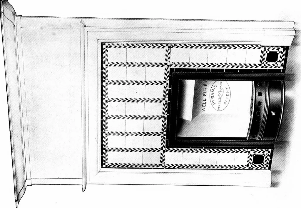 An illustration from The house beautiful and useful; being practical suggestions on furnishing and decoration, 1907, leaf 56