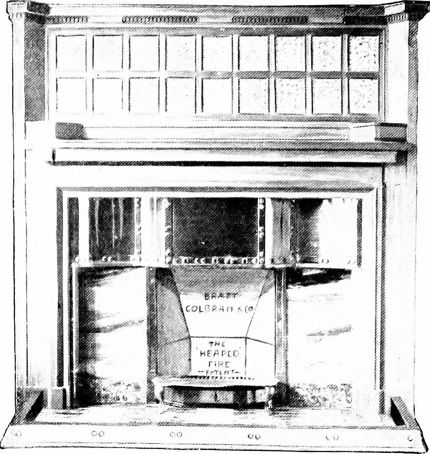 An illustration from The house beautiful and useful; being practical suggestions on furnishing and decoration, 1907, leaf 58