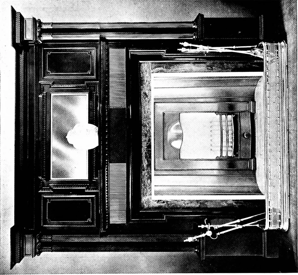 An illustration from The house beautiful and useful; being practical suggestions on furnishing and decoration, 1907, leaf 60