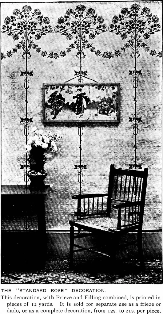 An illustration from The house beautiful and useful; being practical suggestions on furnishing and decoration, 1907, leaf 84
