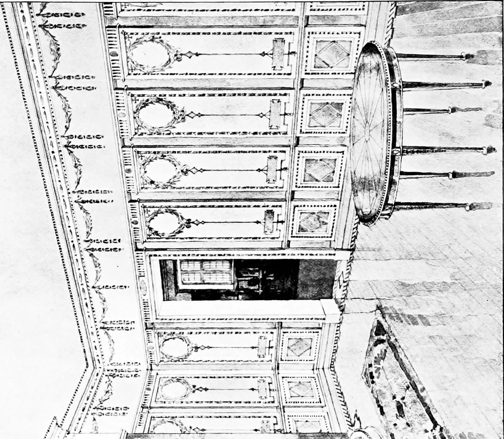 An illustration from The house beautiful and useful; being practical suggestions on furnishing and decoration, 1907, leaf 87