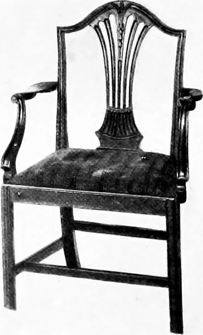 An illustration from The house beautiful and useful; being practical suggestions on furnishing and decoration, 1907, leaf 99