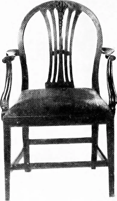 An illustration from The house beautiful and useful; being practical suggestions on furnishing and decoration, 1907, leaf 99