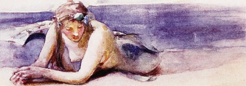 An illustration from The practice of water-colour painting, 1911, leaf 204