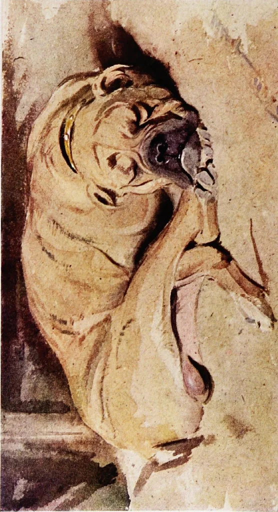 An illustration from The practice of water-colour painting, 1911, leaf 42