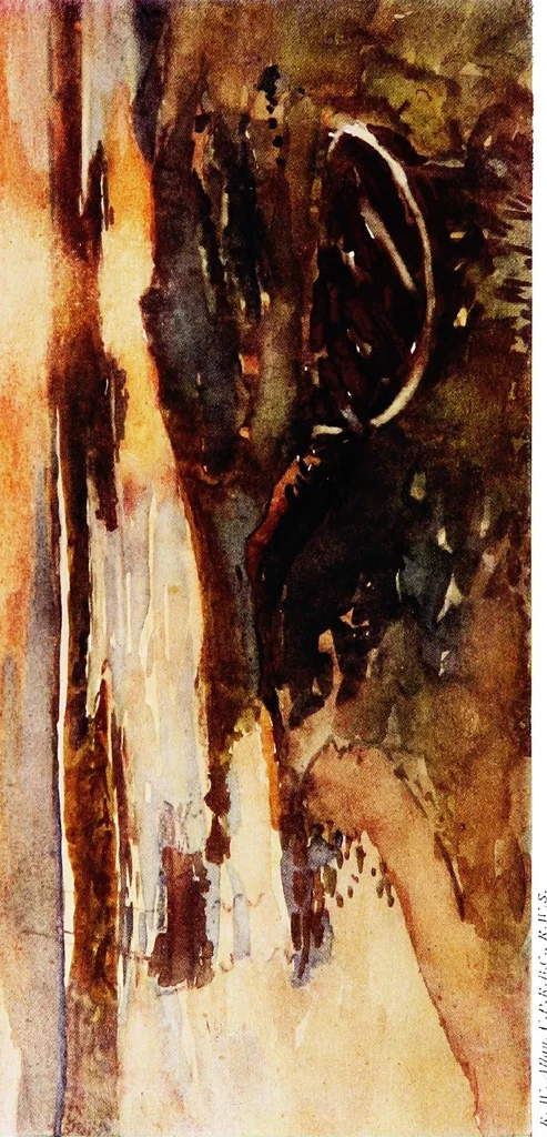 An illustration from The practice of water-colour painting, 1911, leaf 52