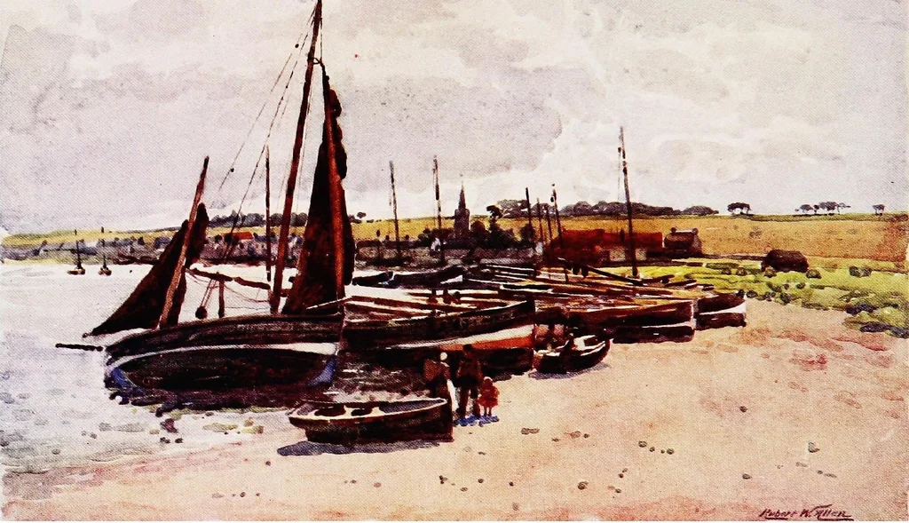 An illustration from The practice of water-colour painting, 1911, leaf 57