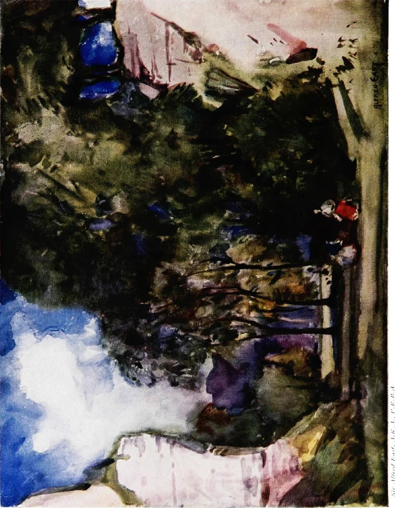 An illustration from The practice of water-colour painting, 1911, leaf 92