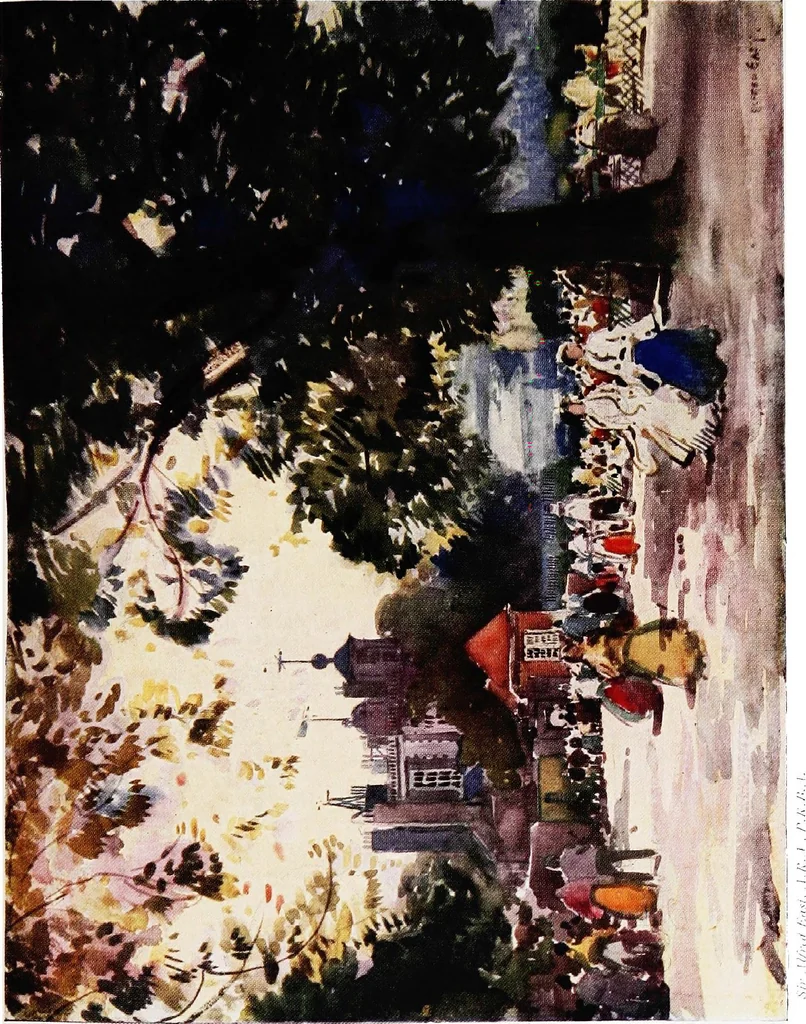 An illustration from The practice of water-colour painting, 1911, leaf 97