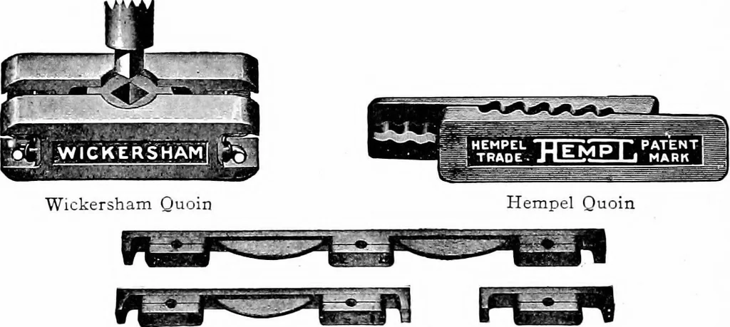 An illustration from Printing; a textbook for printers' apprentices, continuation classes, and for general use in schools, 1917, leaf 179