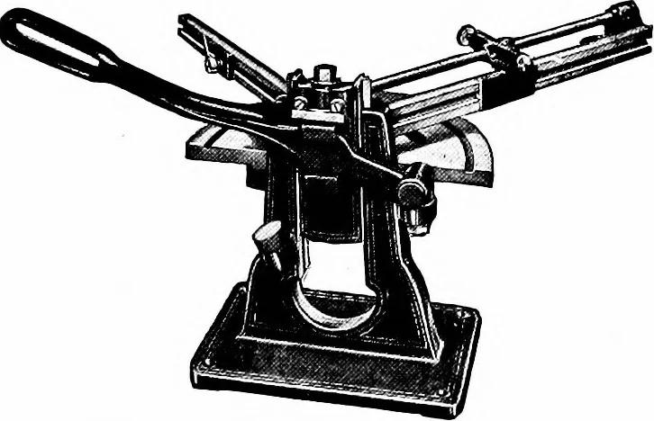 An illustration from Printing; a textbook for printers' apprentices, continuation classes, and for general use in schools, 1917, leaf 216
