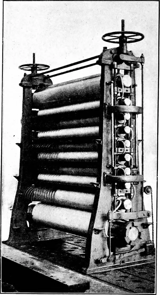 An illustration from Printing; a textbook for printers' apprentices, continuation classes, and for general use in schools, 1917, leaf 287