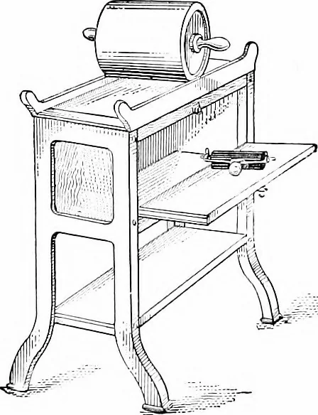 An illustration from Printing; a textbook for printers' apprentices, continuation classes, and for general use in schools, 1917, leaf 40