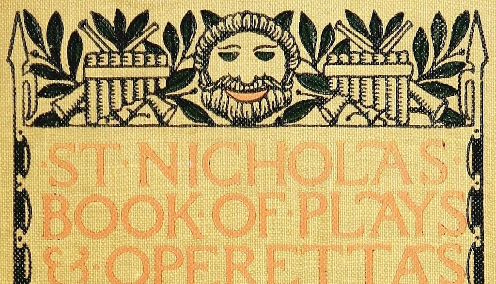 An illustration from St. Nicholas book of plays & operettas, 1915, leaf 0