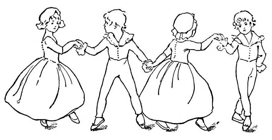 An illustration from St. Nicholas book of plays & operettas, 1915, leaf 191