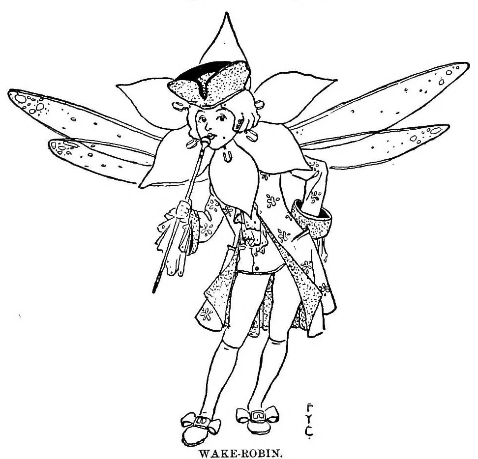 An illustration from St. Nicholas book of plays & operettas, 1915, leaf 230