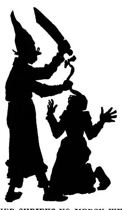 An illustration from St. Nicholas book of plays & operettas, 1915, leaf 27