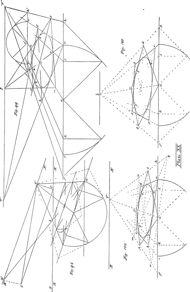 An illustration from Applied perspective, for architects and painters, 1901, leaf 120