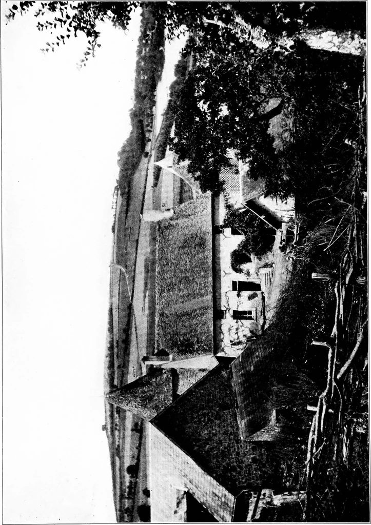 An illustration from Small French buildings; the architecture of town and country, comprising cottages, farmhouses, minor chateaux or manors with their farm groups, small town dwellings, and a few churches, 1921, leaf 224