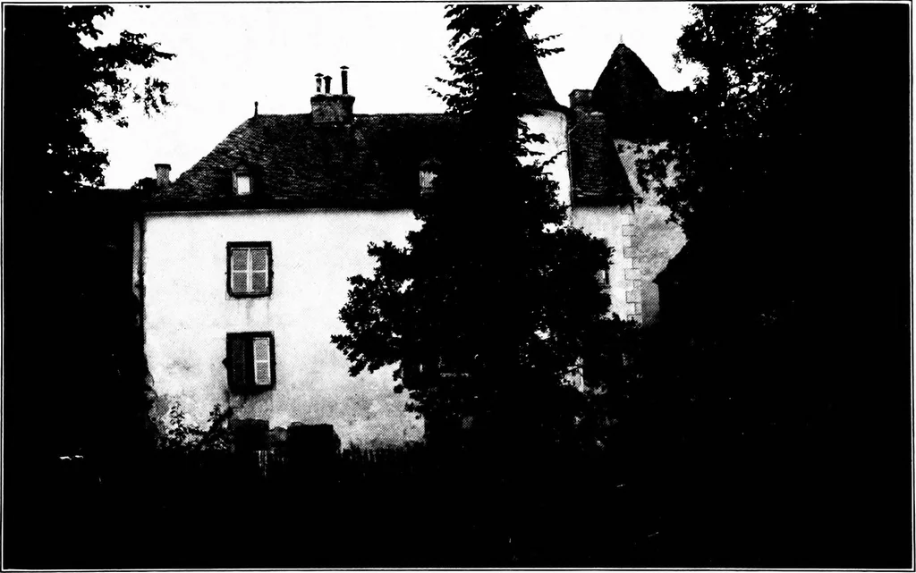 An illustration from Small French buildings; the architecture of town and country, comprising cottages, farmhouses, minor chateaux or manors with their farm groups, small town dwellings, and a few churches, 1921, leaf 234