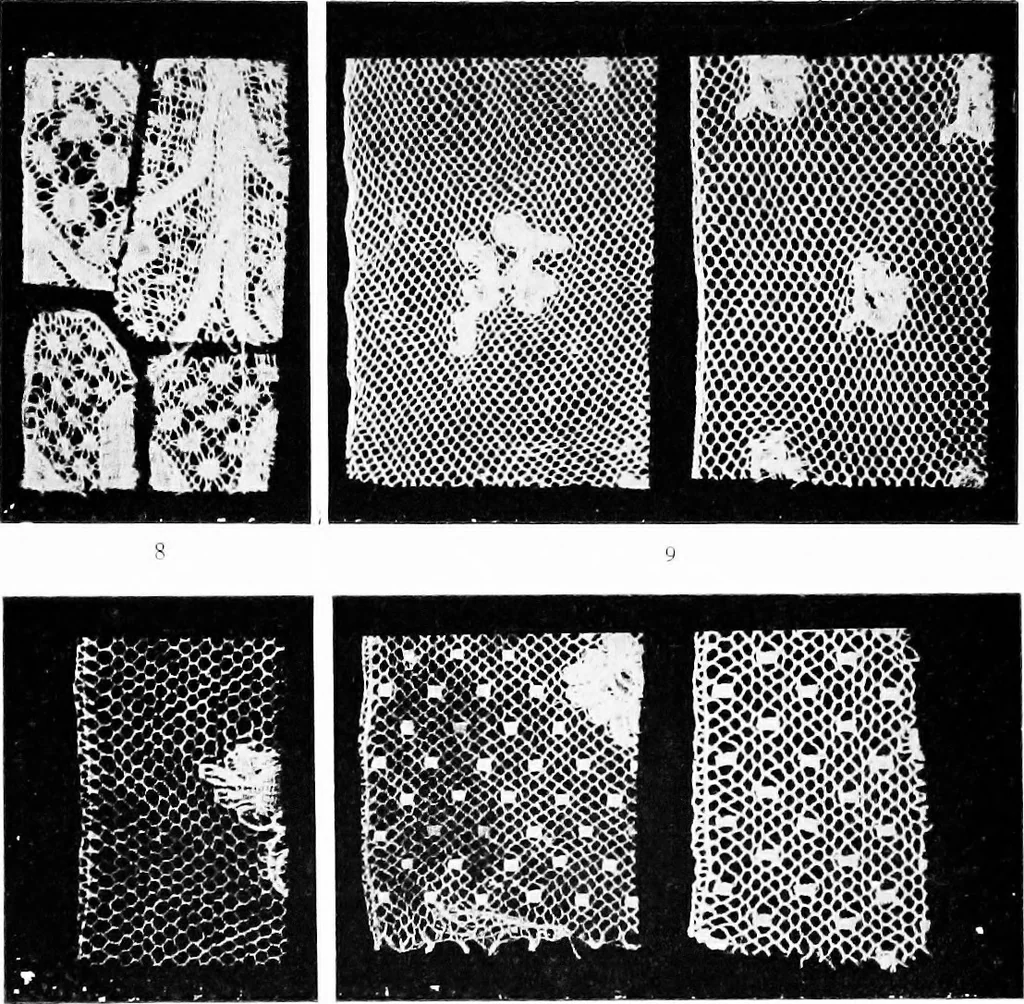 An illustration from Bobbins of Belgium : a book of Belgian lace, lace-workers, lace-schools and lace-villages, 1920, leaf 101