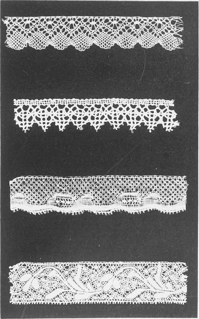 An illustration from Bobbins of Belgium : a book of Belgian lace, lace-workers, lace-schools and lace-villages, 1920, leaf 128