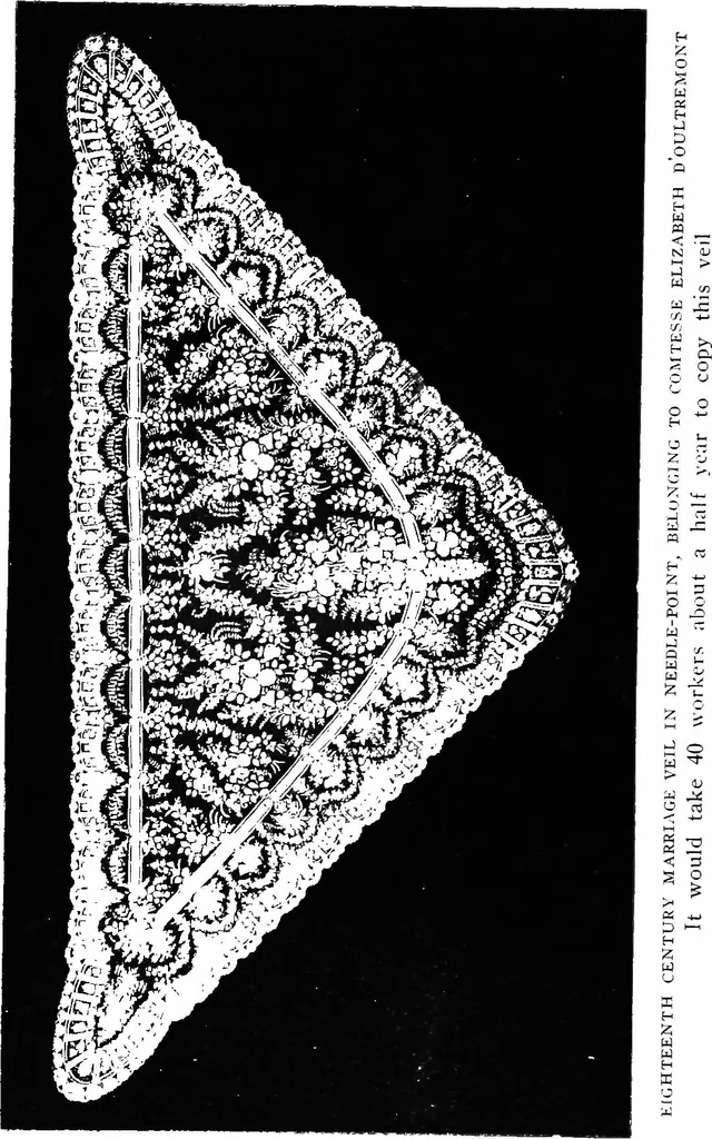 An illustration from Bobbins of Belgium : a book of Belgian lace, lace-workers, lace-schools and lace-villages, 1920, leaf 309