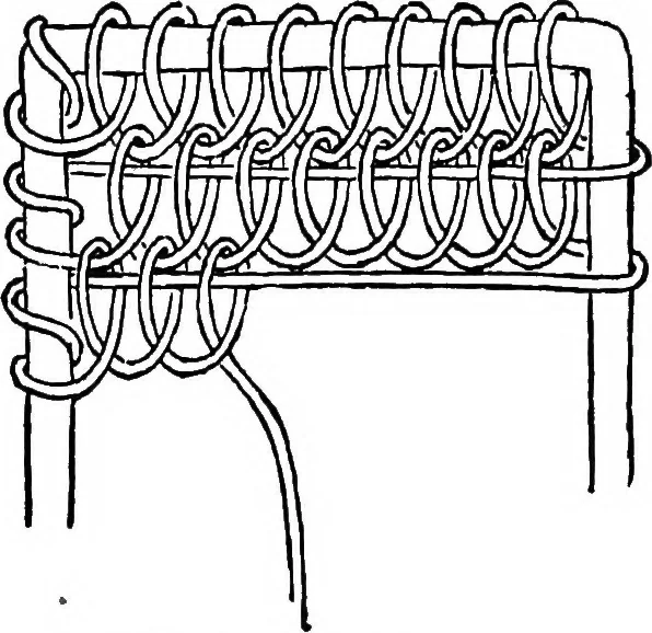 An illustration from Bobbins of Belgium : a book of Belgian lace, lace-workers, lace-schools and lace-villages, 1920, leaf 337