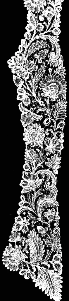 An illustration from Lace album; a series of twenty-six plates of designs for lace, 1878, leaf 50