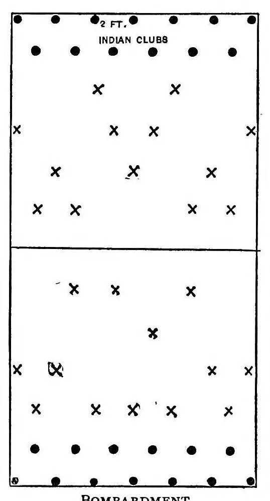 An illustration from Games for the playground, home, school and gymnasium, 1920, leaf 381