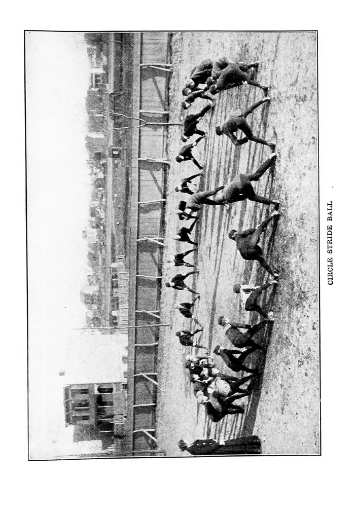 An illustration from Games for the playground, home, school and gymnasium, 1920, leaf 408