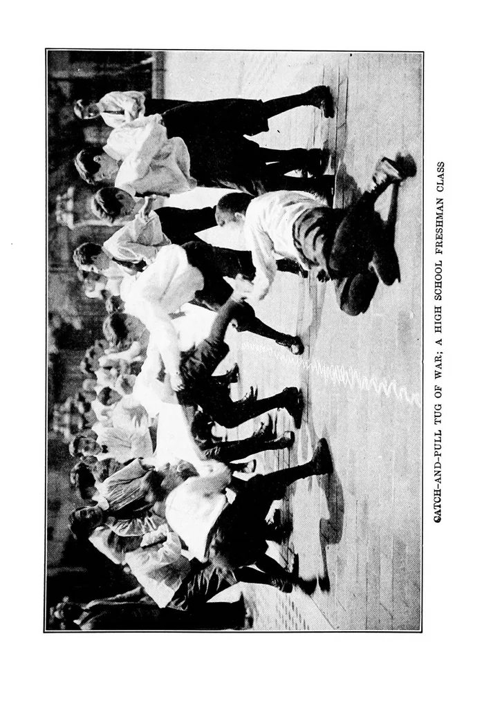 An illustration from Games for the playground, home, school and gymnasium, 1920, leaf 78
