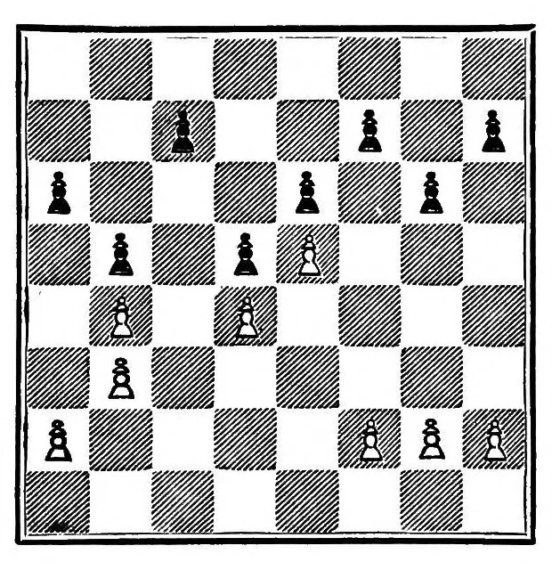 An illustration from Chess fundamentals, 1921, leaf 160
