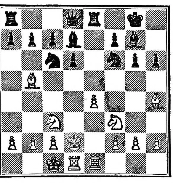 An illustration from Chess fundamentals, 1921, leaf 250