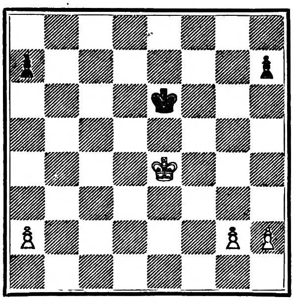 An illustration from Chess fundamentals, 1921, leaf 34