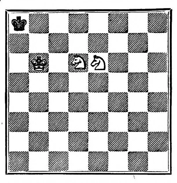 An illustration from Chess fundamentals, 1921, leaf 67