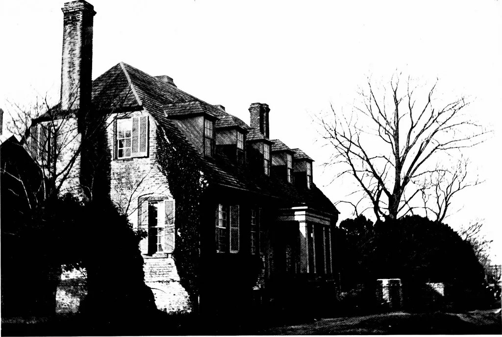 An illustration from Twelve old houses west of Chesapeake Bay;, 1918, leaf 14