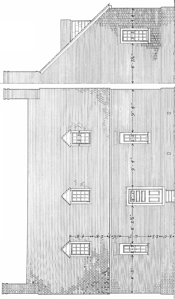 An illustration from Twelve old houses west of Chesapeake Bay;, 1918, leaf 32