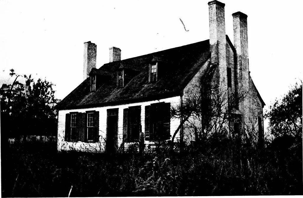 An illustration from Twelve old houses west of Chesapeake Bay;, 1918, leaf 38