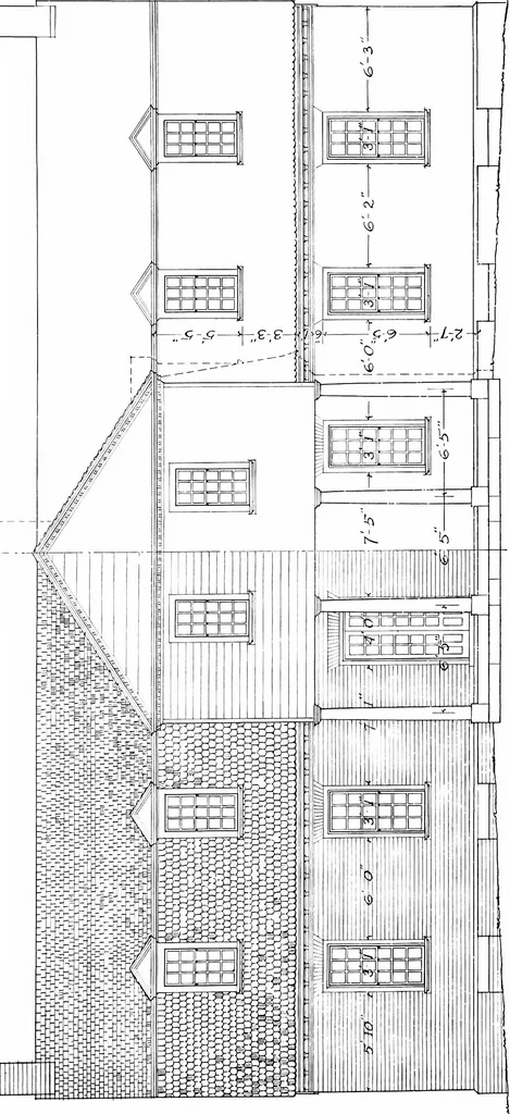 An illustration from Twelve old houses west of Chesapeake Bay;, 1918, leaf 44
