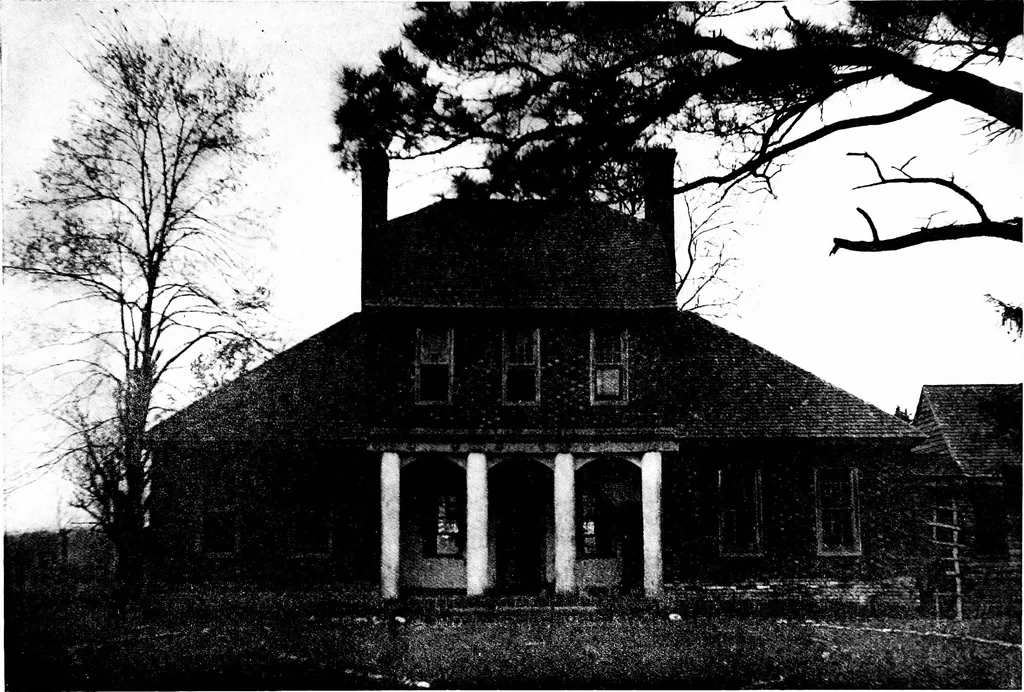 An illustration from Twelve old houses west of Chesapeake Bay;, 1918, leaf 50