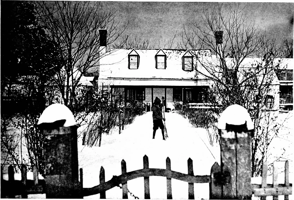 An illustration from Twelve old houses west of Chesapeake Bay;, 1918, leaf 54