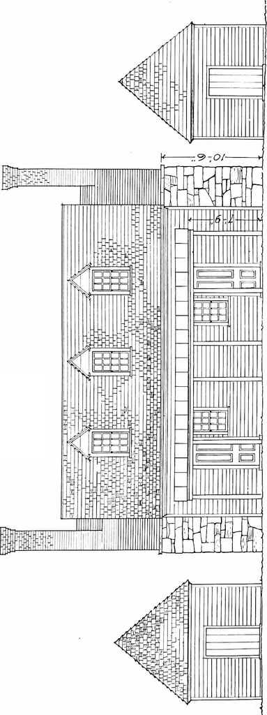 An illustration from Twelve old houses west of Chesapeake Bay;, 1918, leaf 56