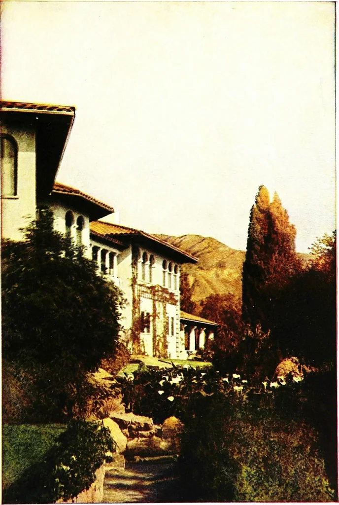 An illustration from Stately homes of California, 1915, leaf 150