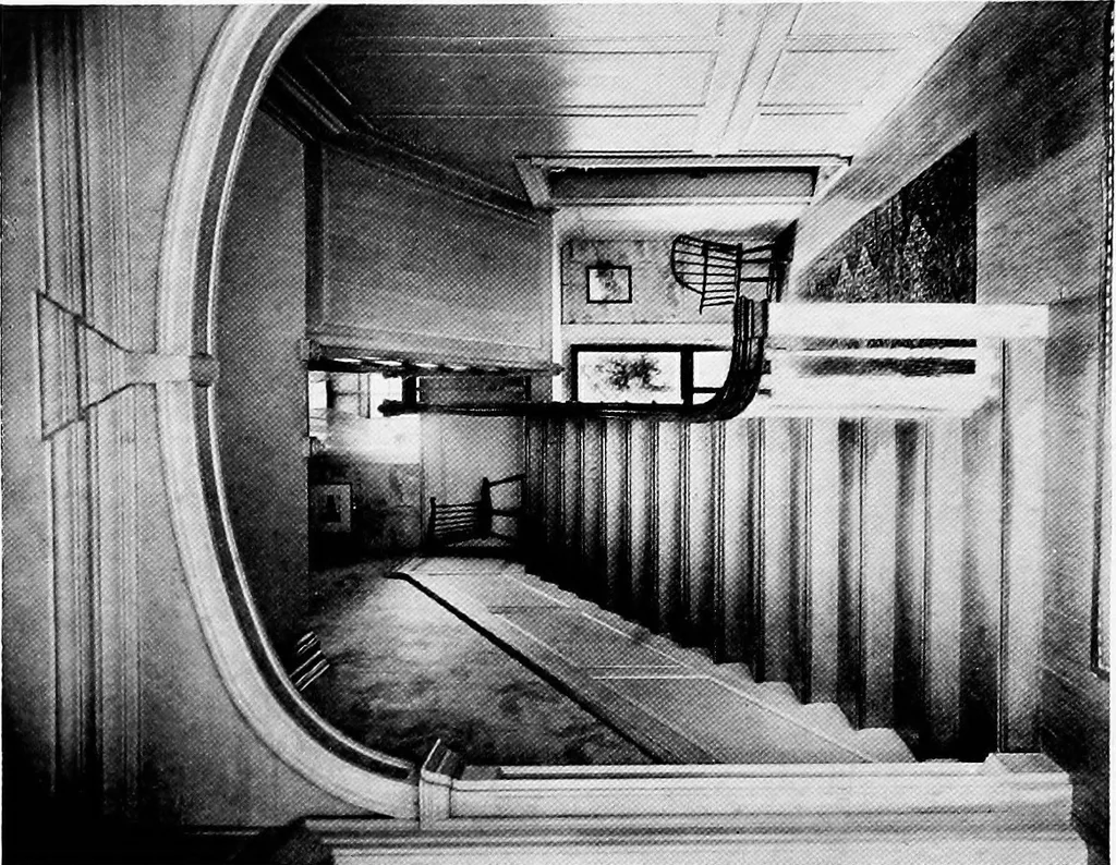 An illustration from Historic homes of New England, 1914, leaf 175