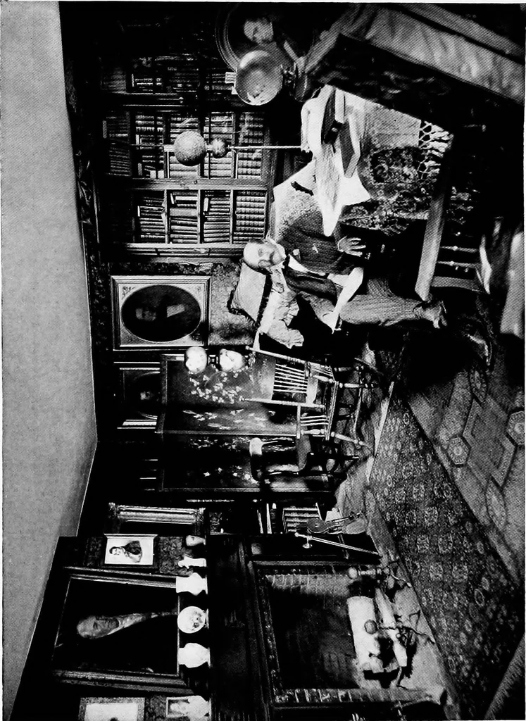 An illustration from Historic homes of New England, 1914, leaf 219