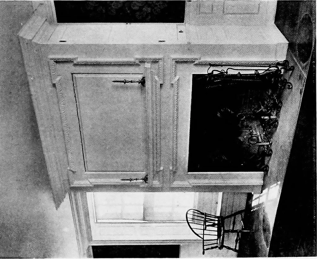 An illustration from Historic homes of New England, 1914, leaf 293