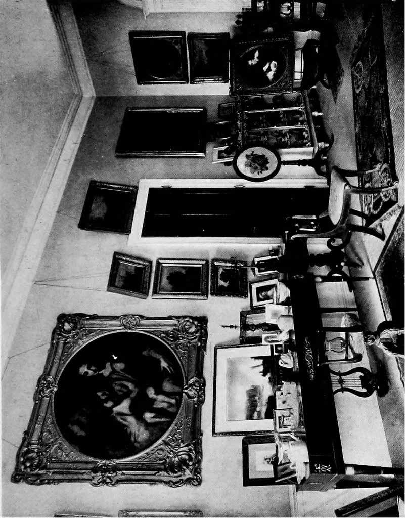 An illustration from Historic homes of New England, 1914, leaf 374