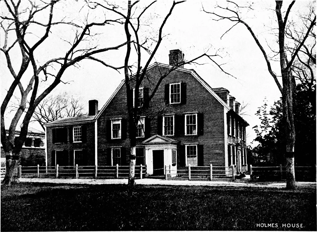 An illustration from Interesting houses of New England, 1915, leaf 100